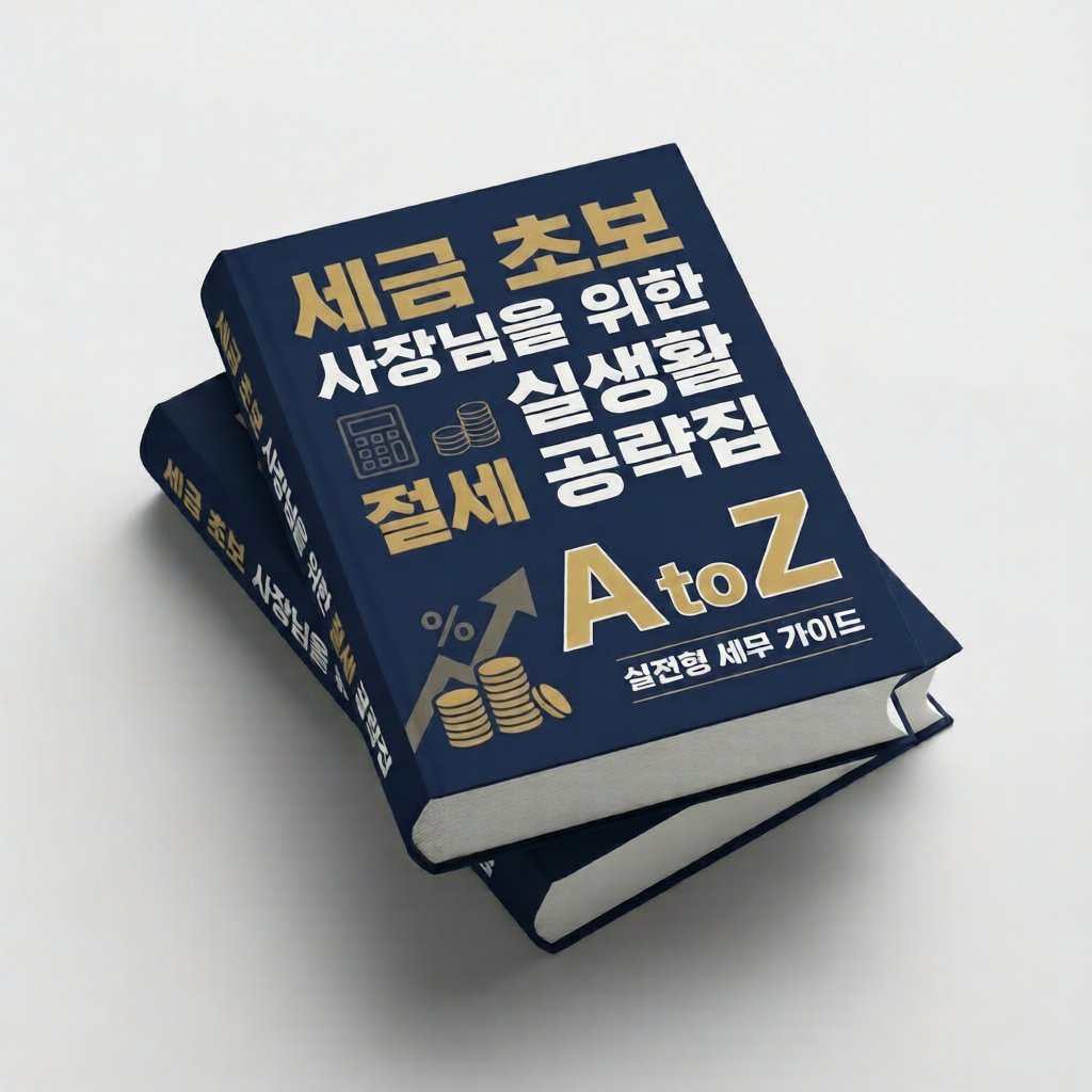 세금 초보 사장님을 위한 실생활 절세 공략집 A to Z 상세 이미지